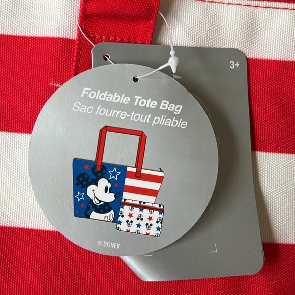 Disney Tote American Flag New with Tags - Picture 2 of 3
